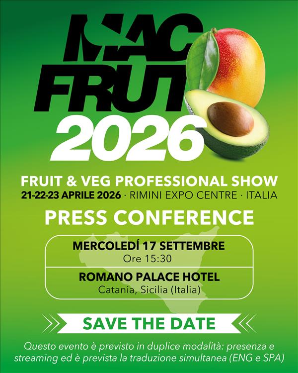 Macfrut 2026 si presenta in Sicilia